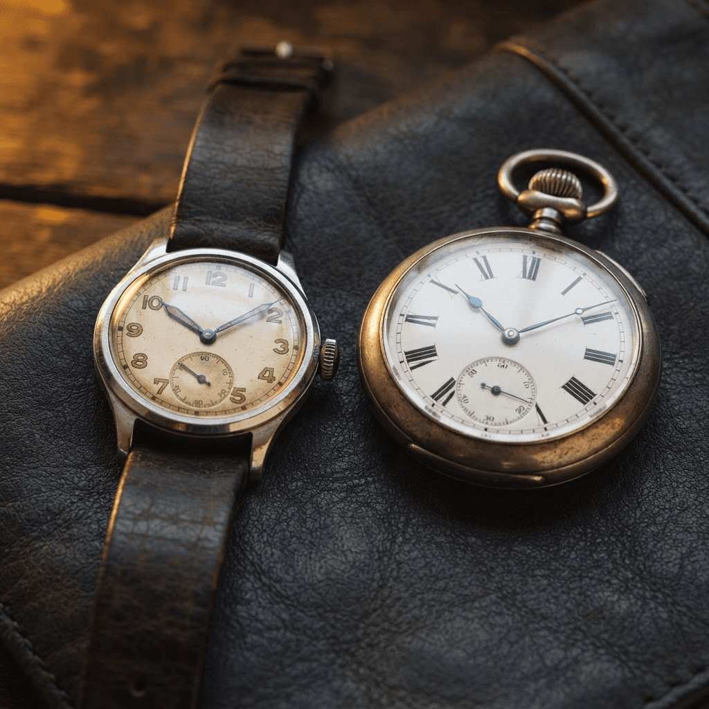 Historische Uhr als Beispiel eines persönlichen Wertstücks
